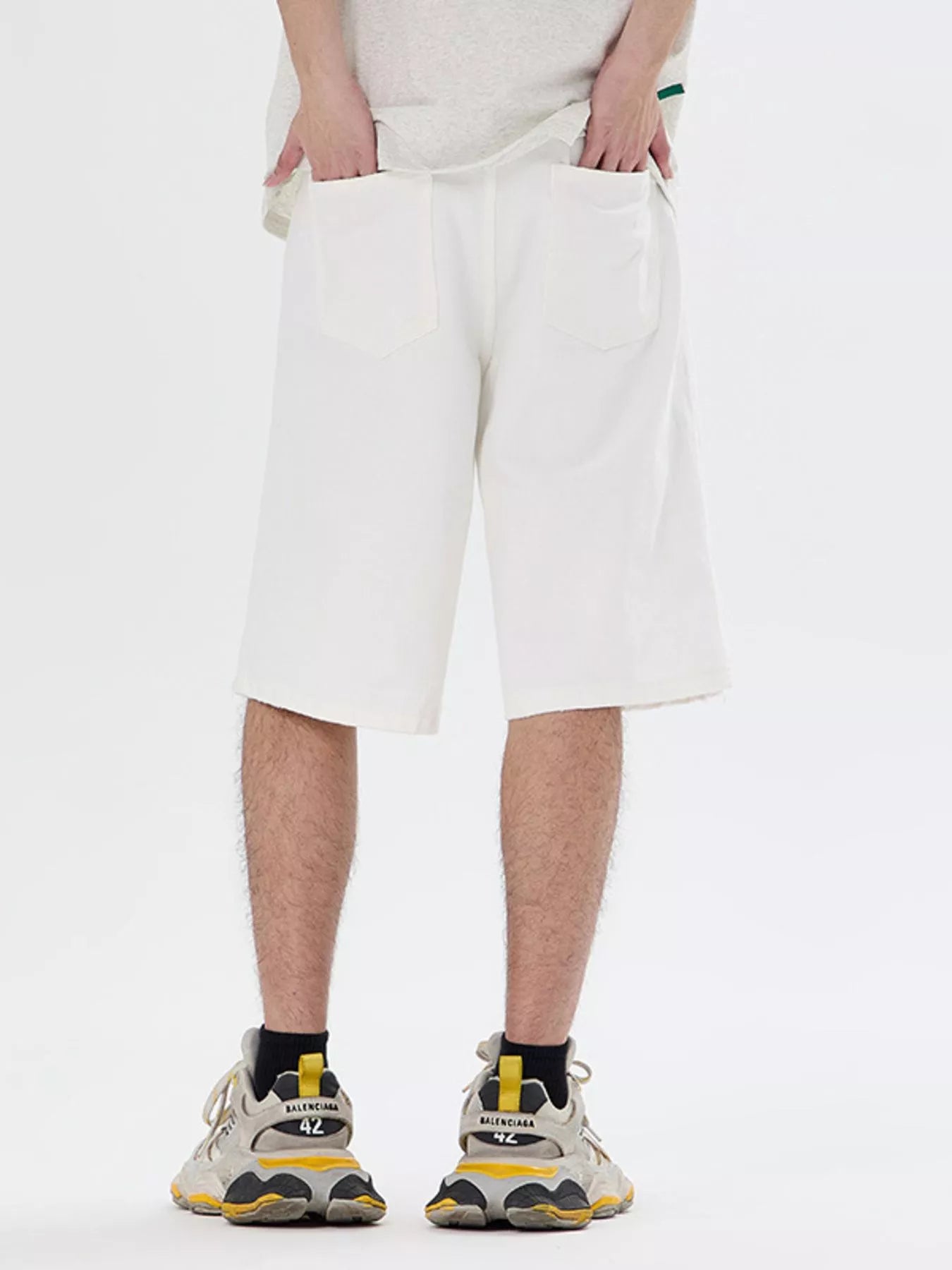 Men's Clothing Loose Fit Denim Shorts