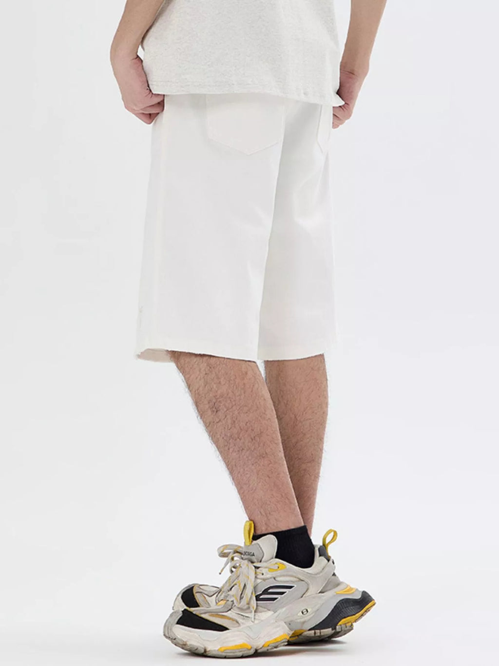 Men's Clothing Loose Fit Denim Shorts