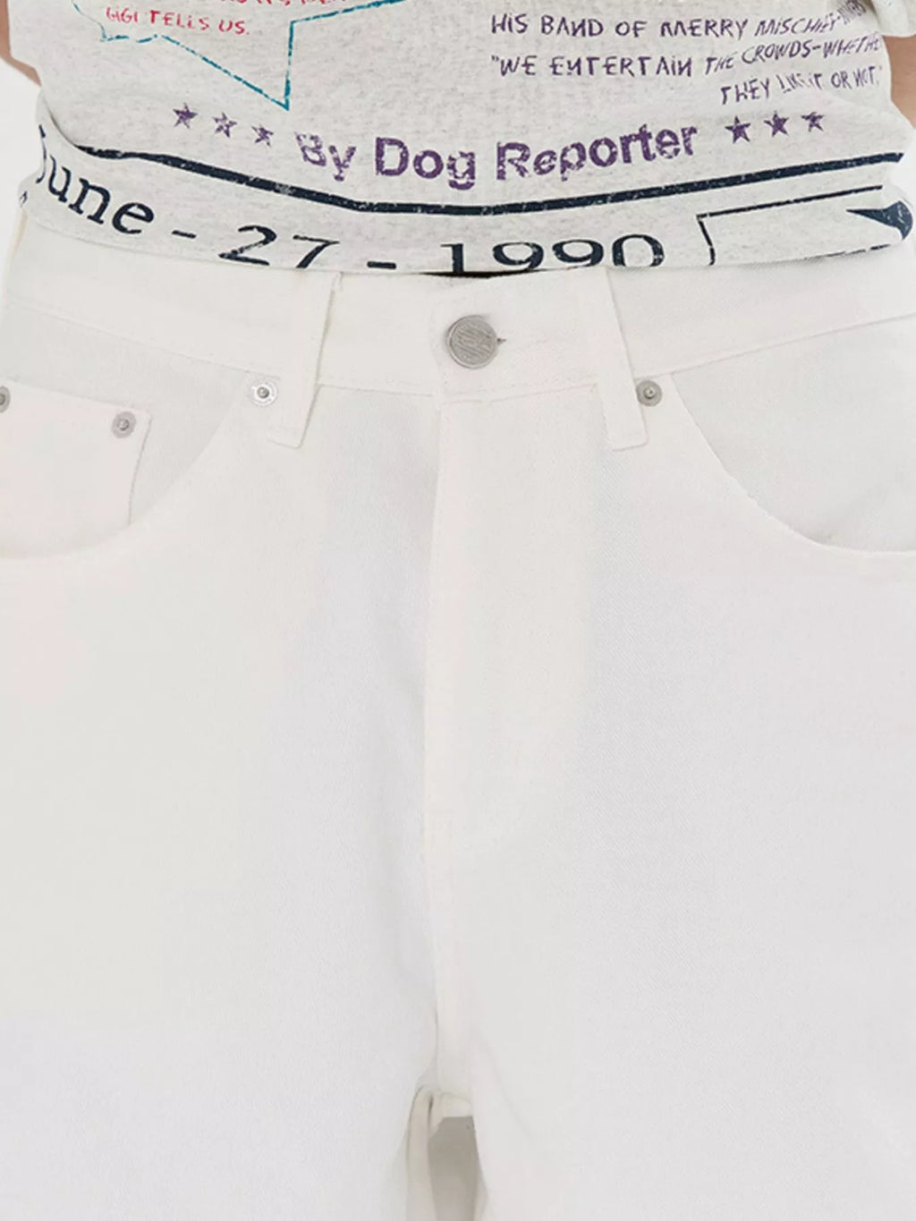 Men's Clothing Loose Fit Denim Shorts
