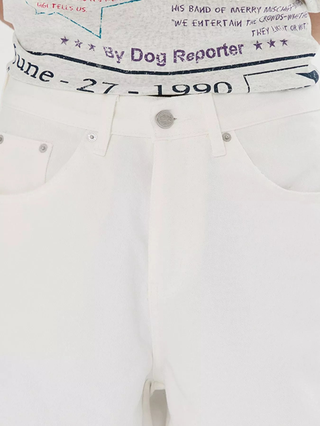 Men's Clothing Loose Fit Denim Shorts